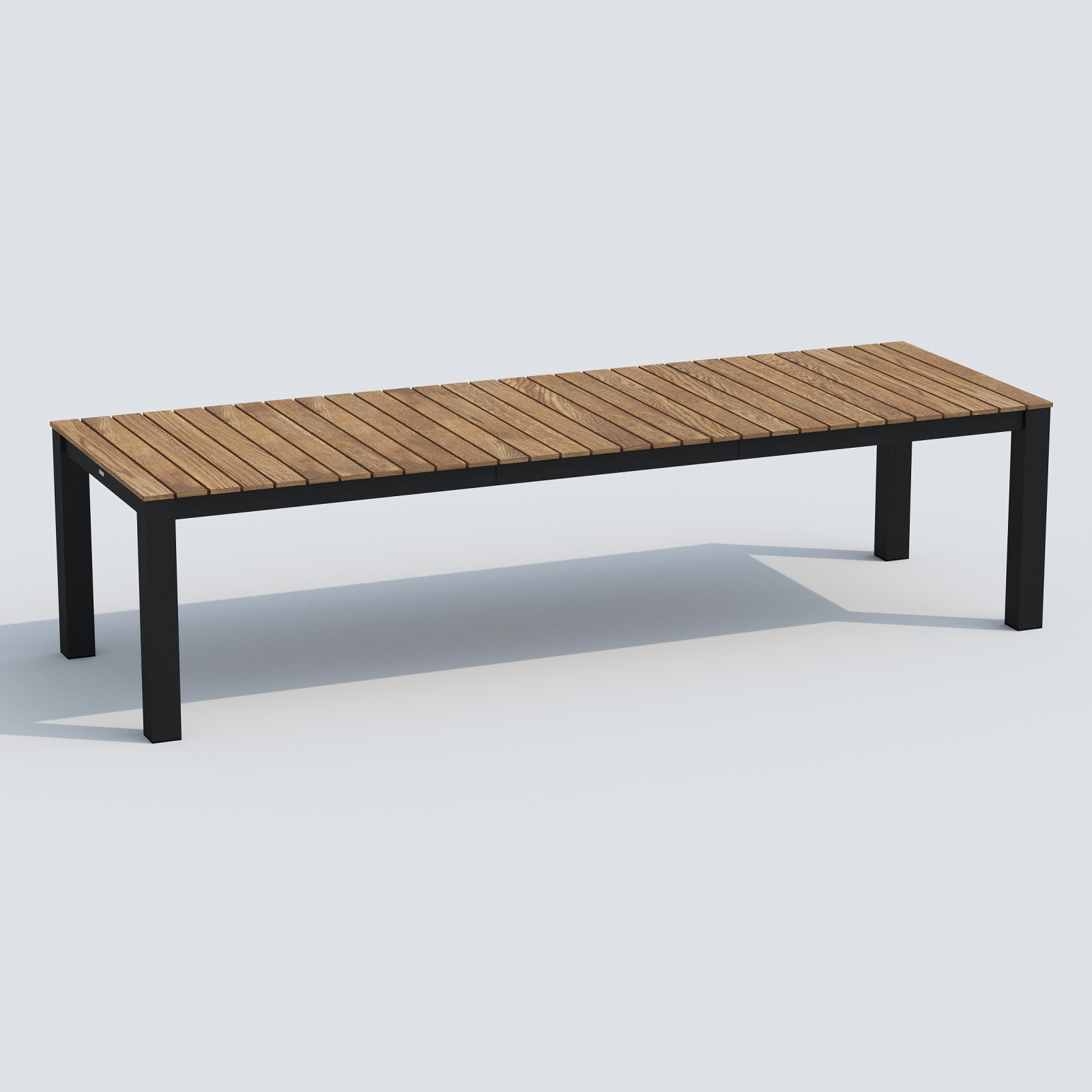 Стол обеденный ТЕЛЛА XL из тика 300x100