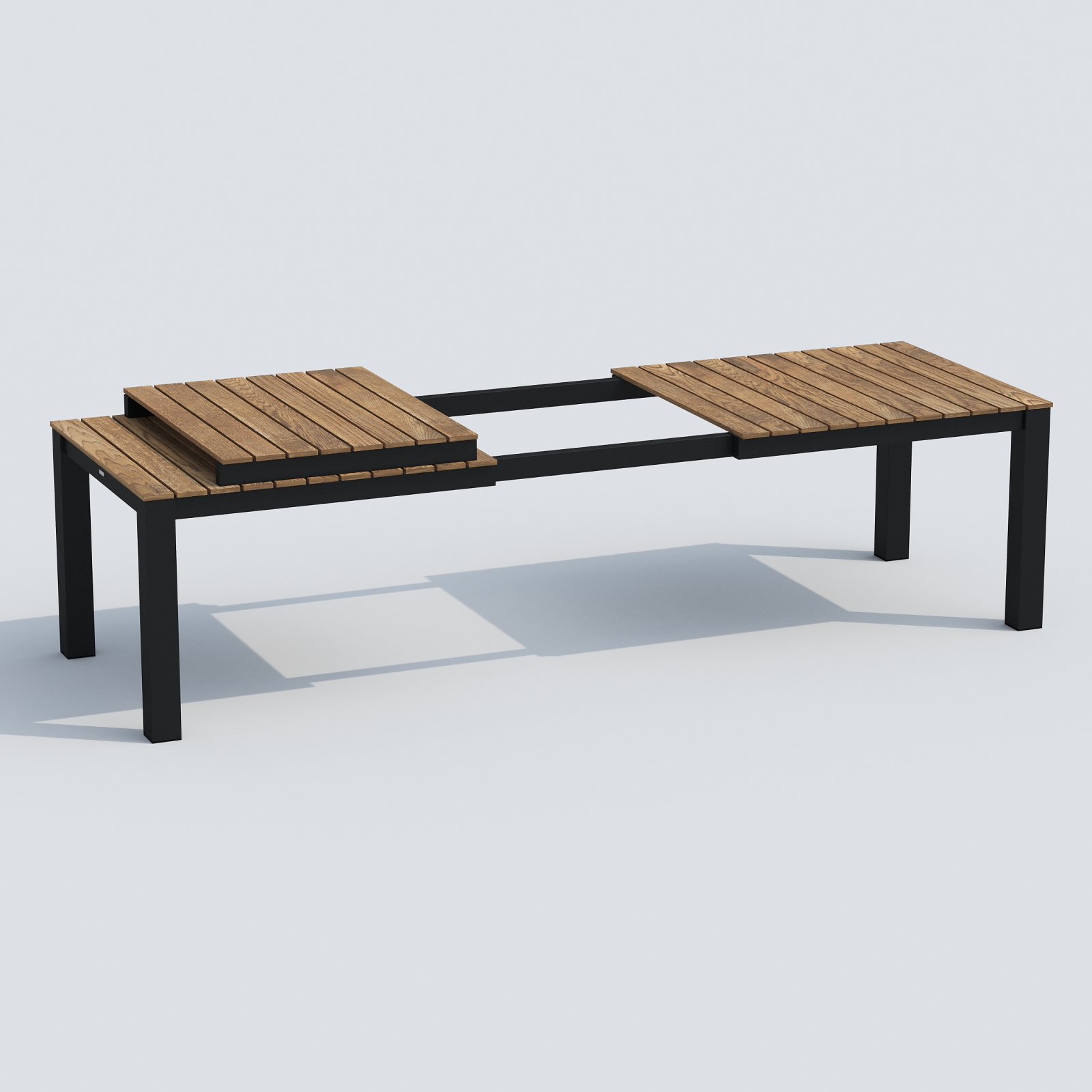Стол обеденный ТЕЛЛА XL из тика 300x100